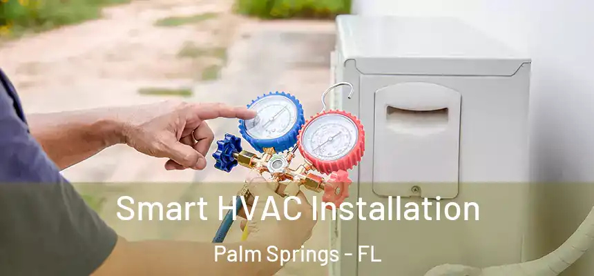  Smart HVAC Installation Palm Springs - FL